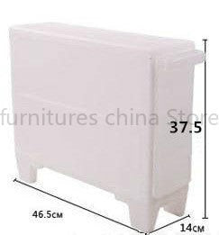 Kitchen bathroom drawers quilted storage cabinets toilet storage narrow cabinet multi-layer combination plastic storage cabinet